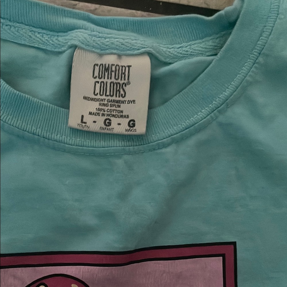 Comfort Colors Kids Aqua Shirt